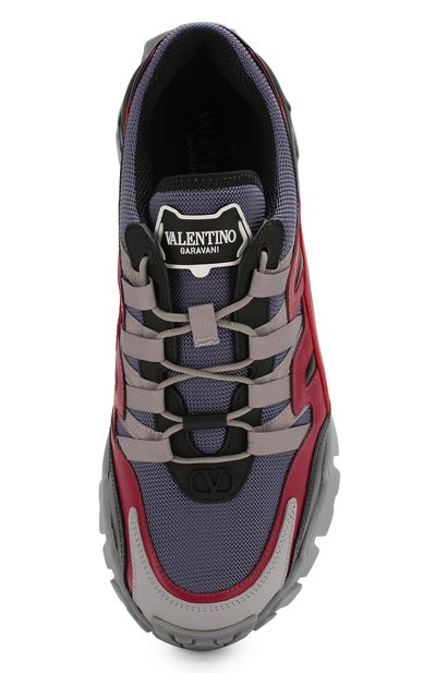Комбинированные кроссовки climbers VALENTINO разноцветного цвета по цене 69950 руб., арт. TY2S0C20/DRZ, фото 5 Комбинированные кроссовки climbers VALENTINO, арт. TY2S0C20/DRZ, фото 5