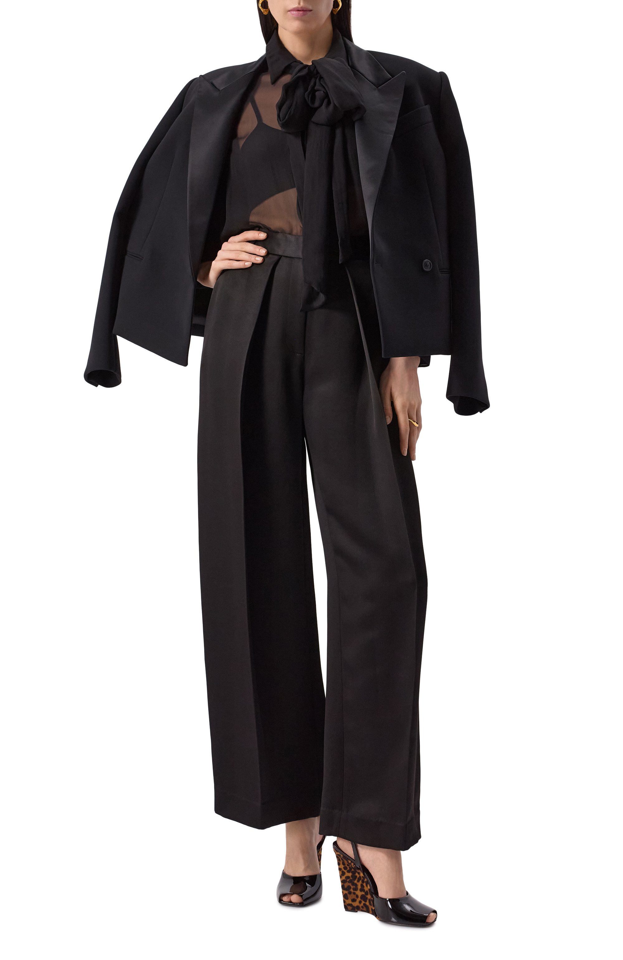 Лакированные туфли la scandale SAINT LAURENT, арт. 807642/1TV00, фото 2