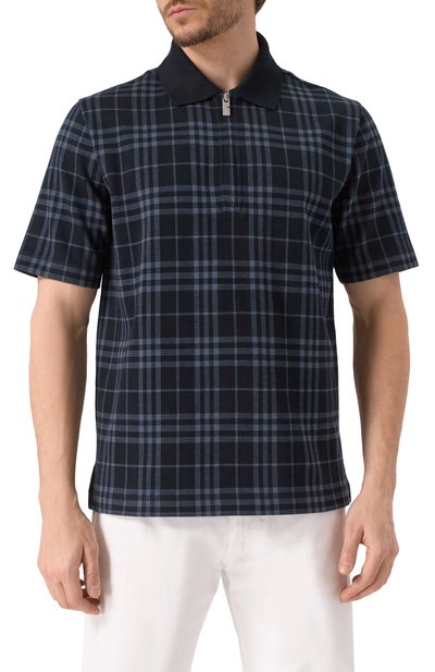 Хлопковое поло BURBERRY, арт. 8101895, фото 3