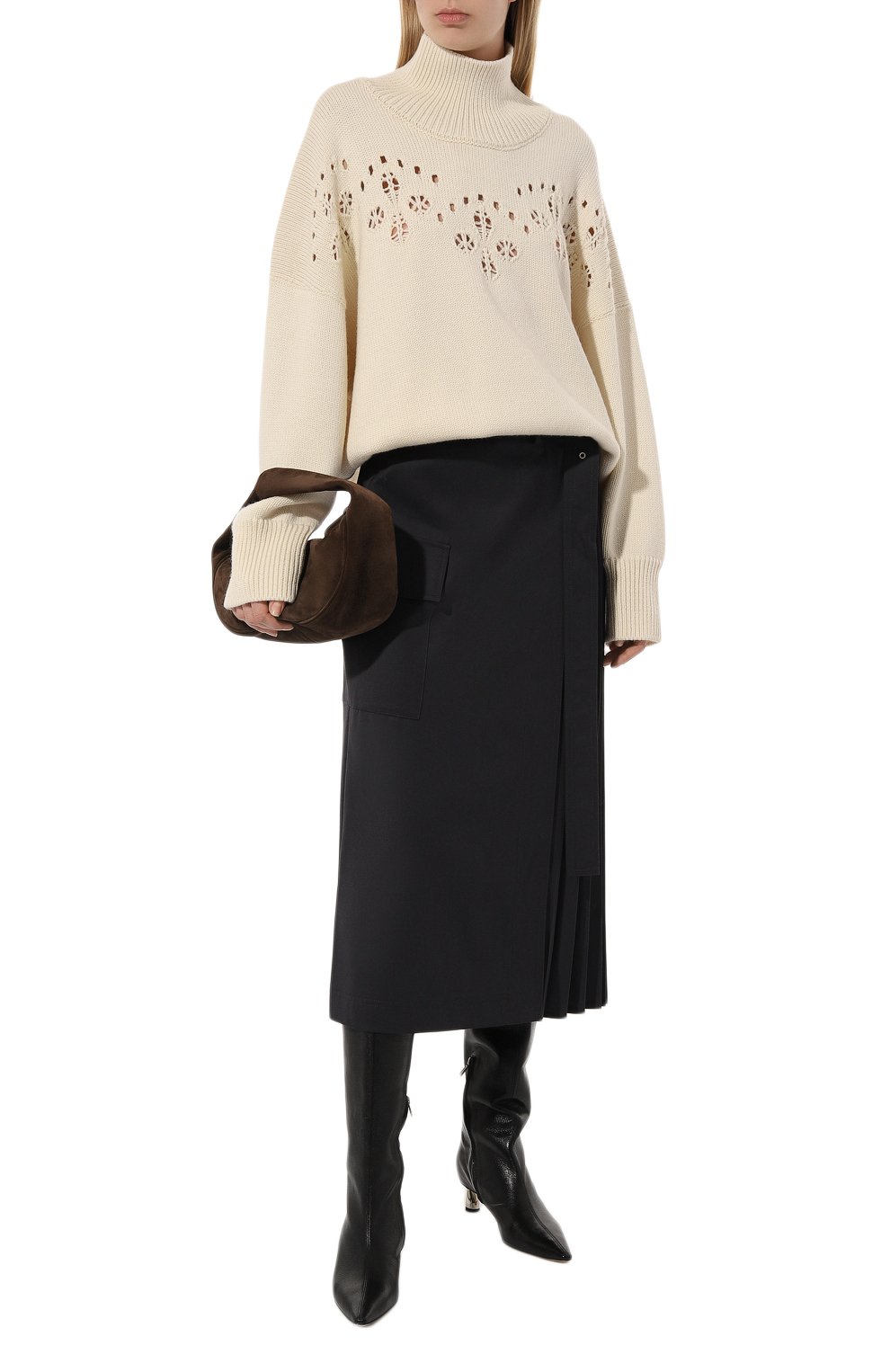 Шерстяной свитер CHLOÉ, арт. CHC23AMP23670, фото 2