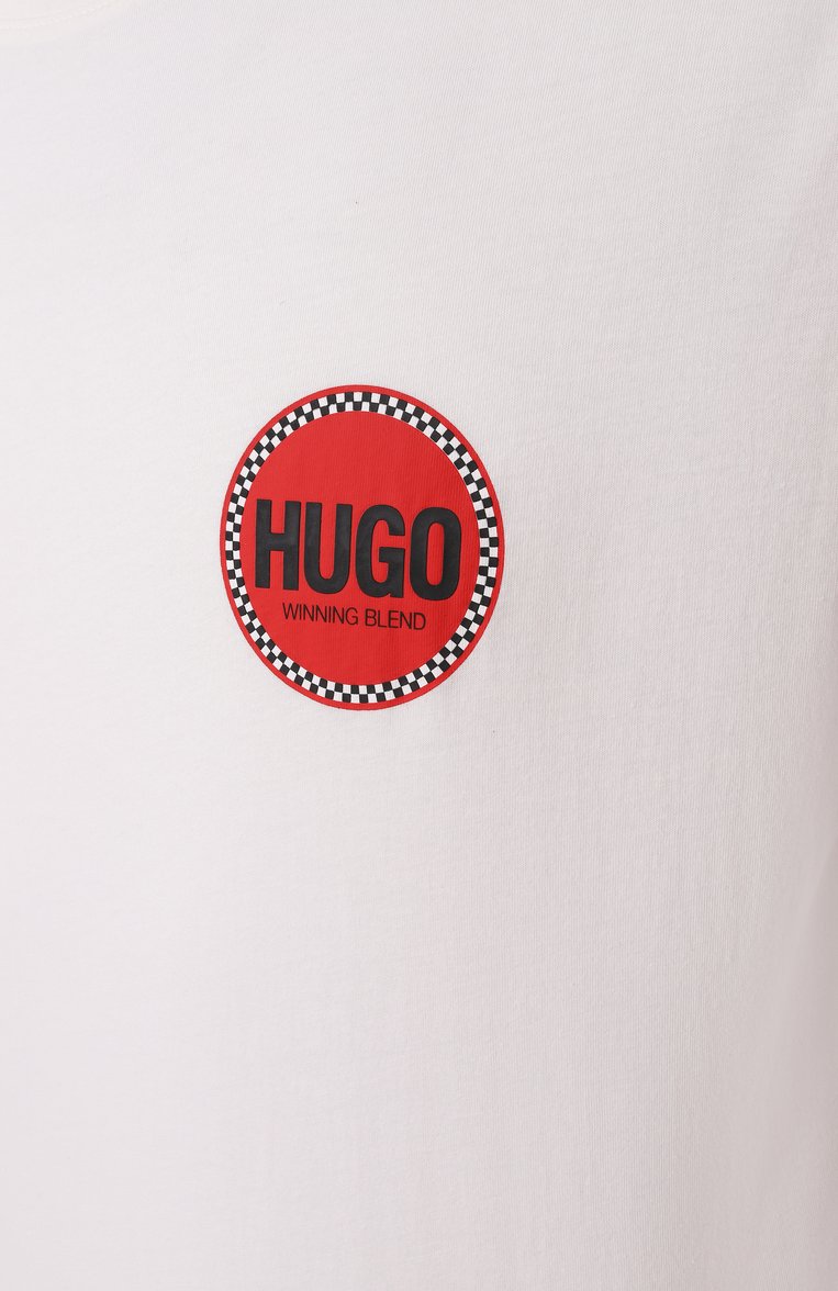 Хлопковая футболка HUGO, арт. 50530641, фото 1