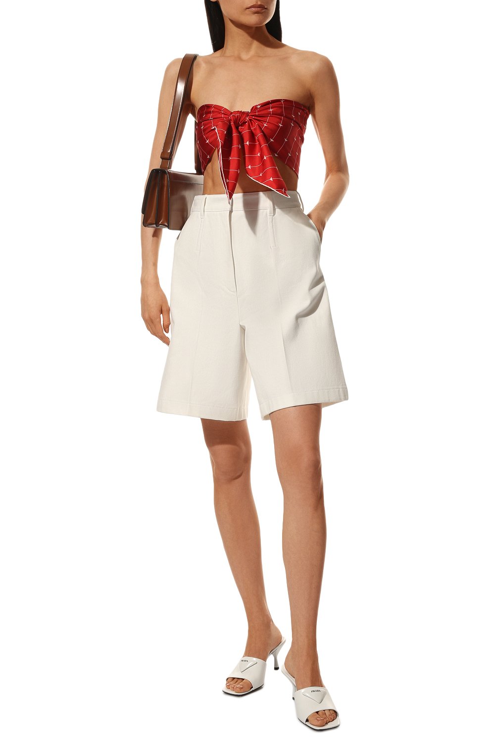 Шелковый платок PRADA, арт. 1FF001-2DTR-F0976, фото 2