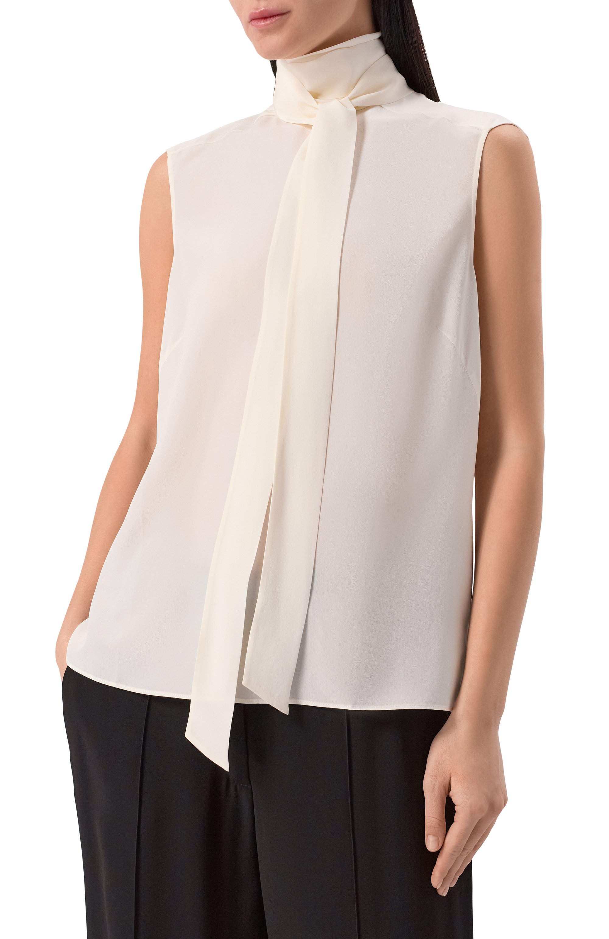 Шелковый топ BOSS, арт. 50553919, фото 3