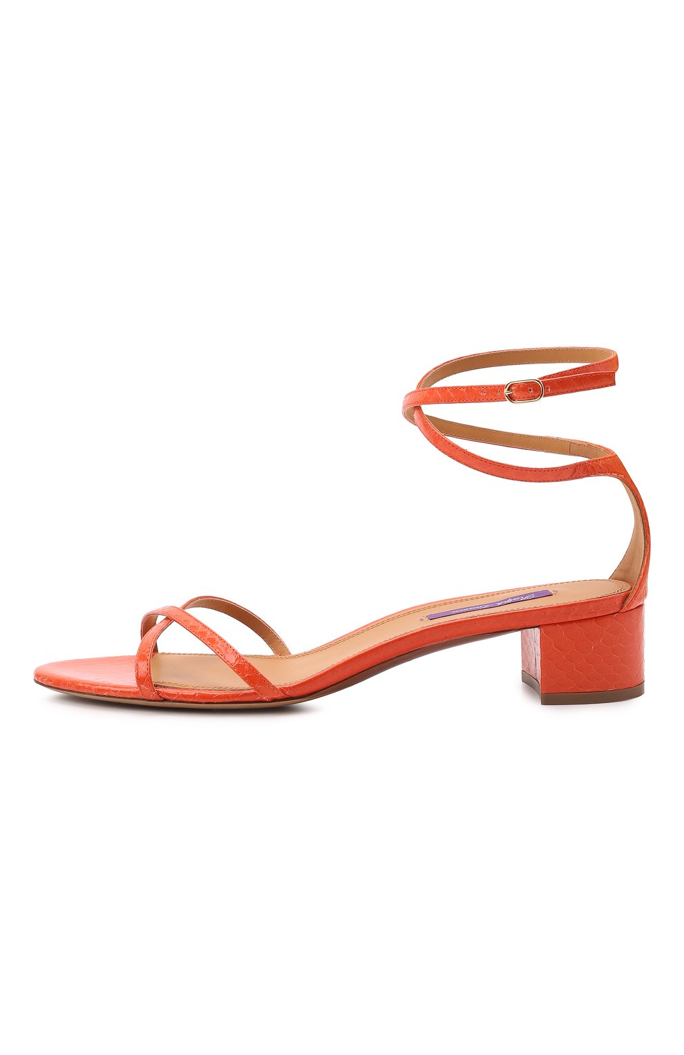 Босоножки pearlina из кожи змеи RALPH LAUREN, арт. 800866658, фото 4