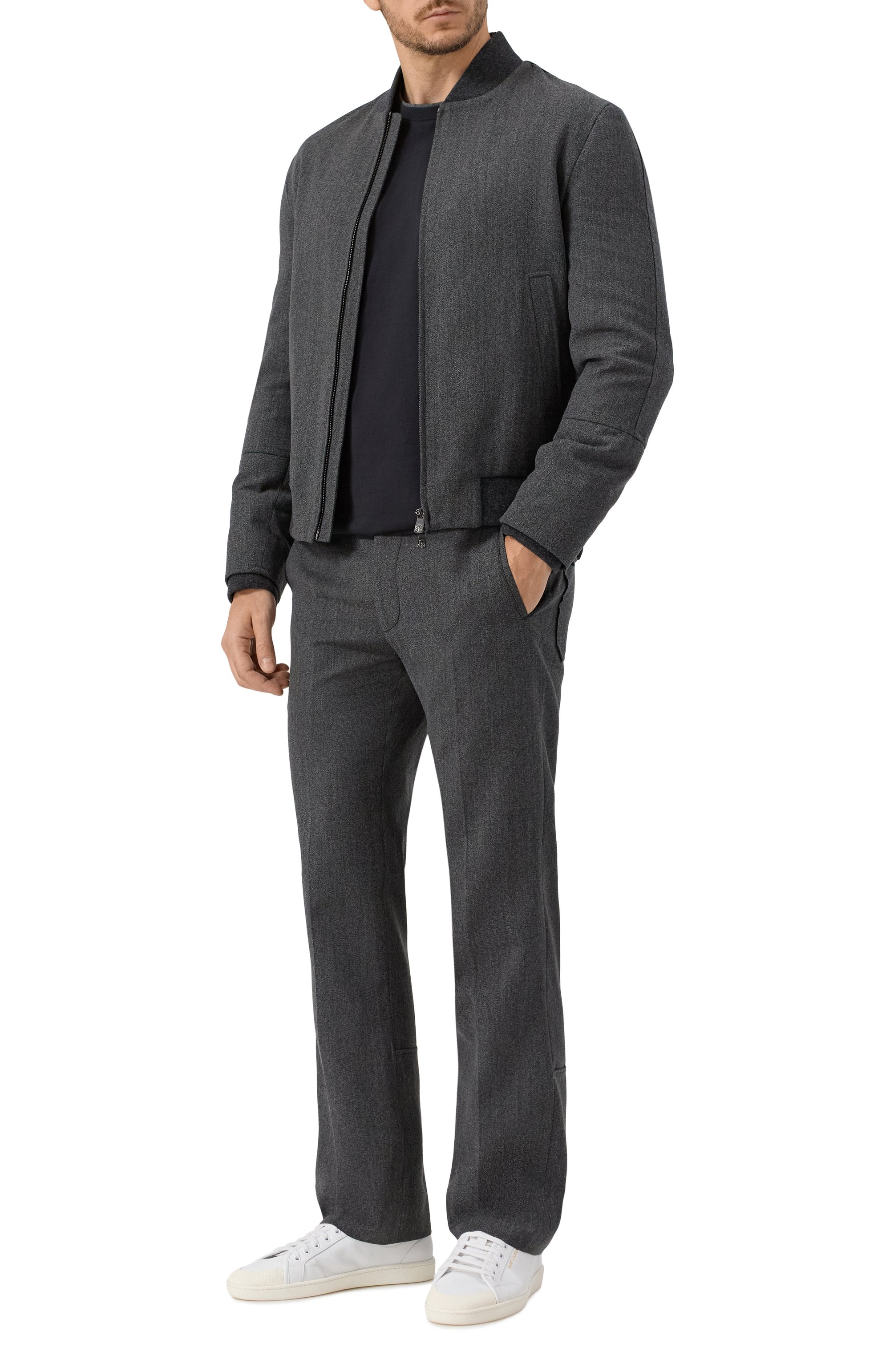 Хлопковая футболка CORNELIANI, арт. 26G571-2625022, фото 2