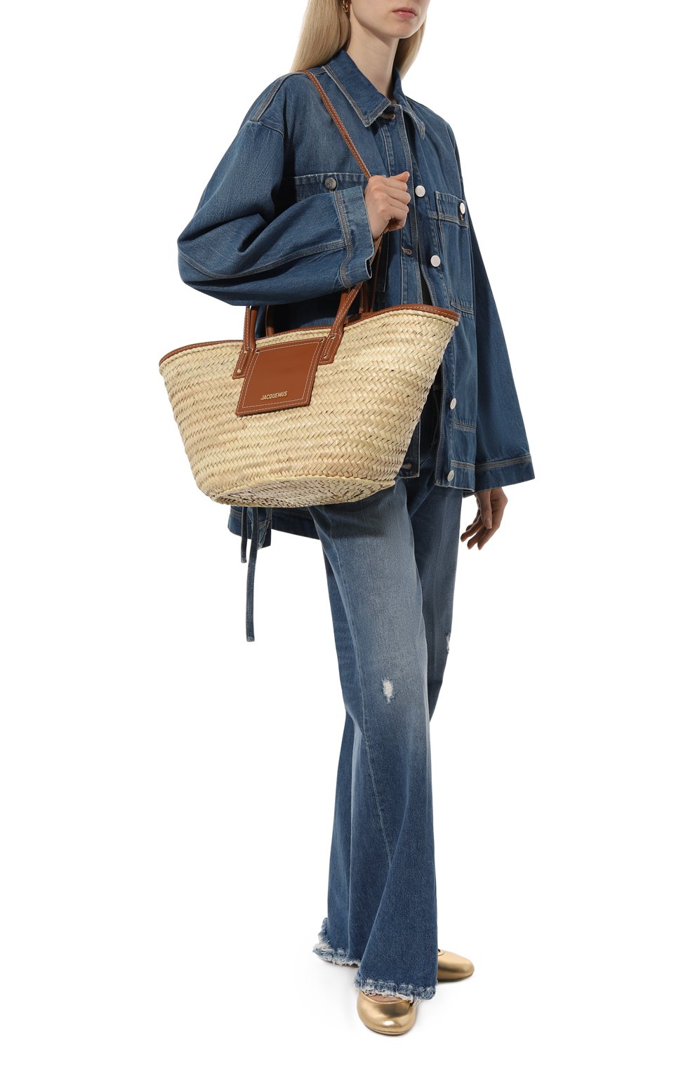 Сумка le panier soleil JACQUEMUS, арт. 23E223BA0453072, фото 7