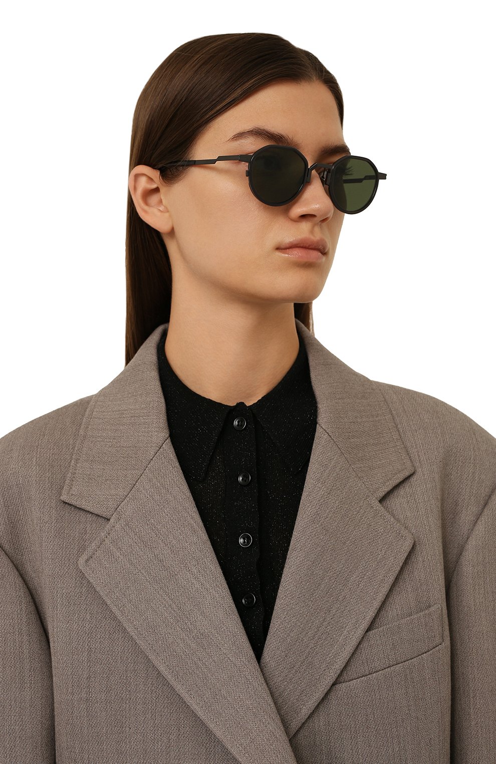 Солнцезащитные очки MOVITRA, арт. VIC0 GUNMET.GREEN, фото 2