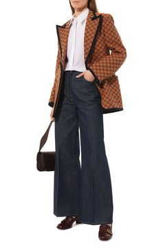 Кожаные туфли GUCCI, арт. 408208 C9D00, фото 2