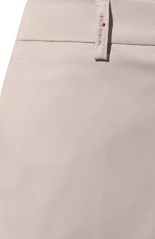Шерстяные брюки Kiton UFPPEK01024 Бежевый  UFPPEK01024 Фото 5