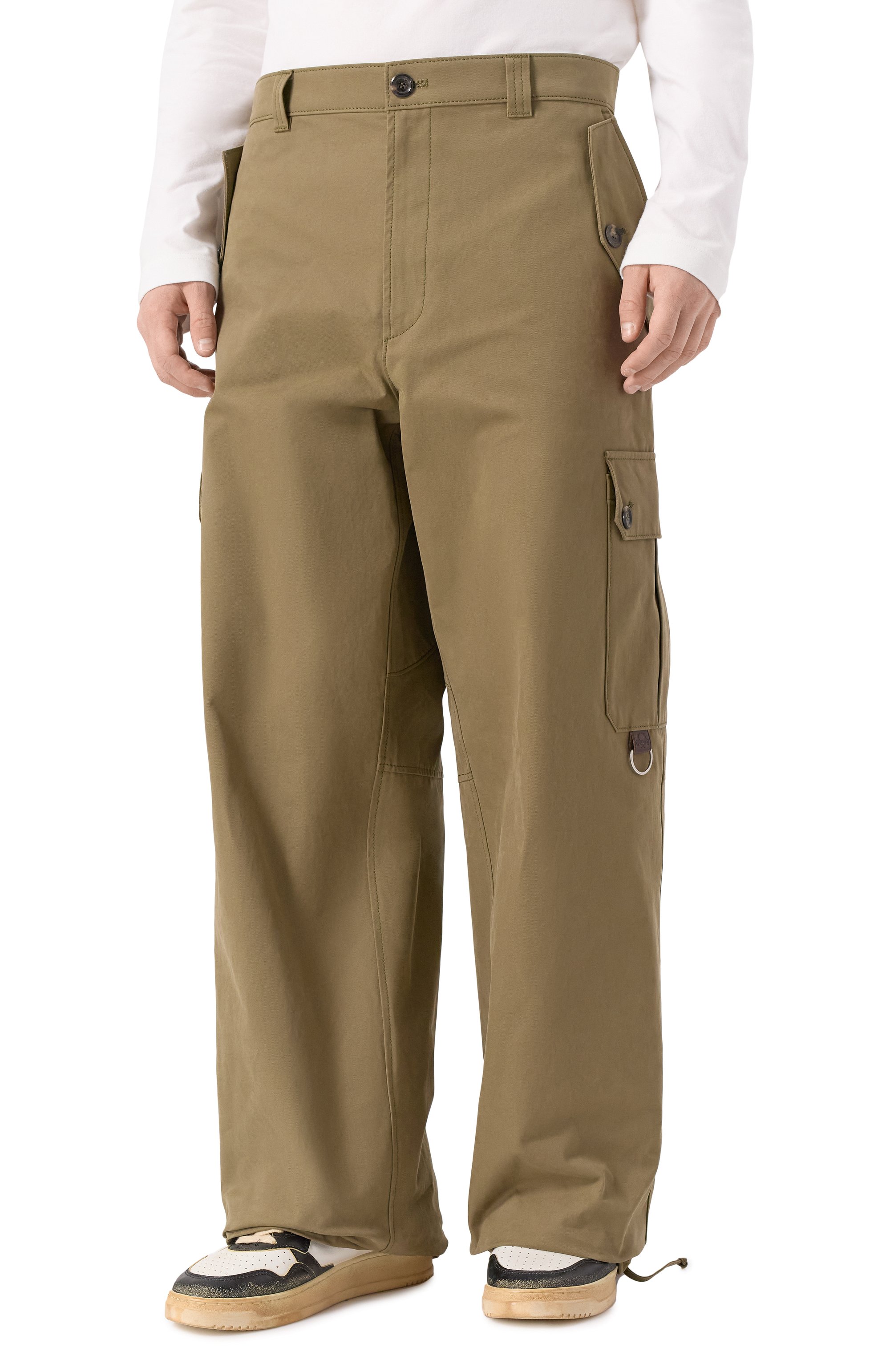 Хлопковые брюки-карго MOSCHINO, арт. A0301/5218, фото 3