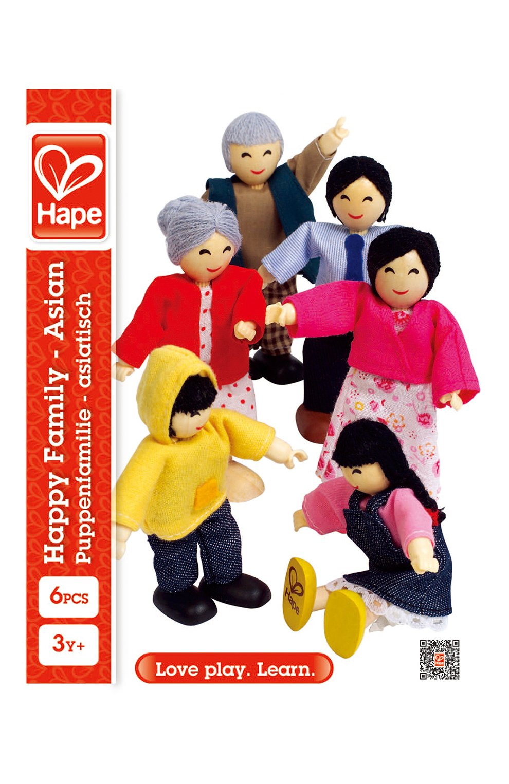 Набор мини-кукол счастливая семья HAPE, арт. E3502_HP, фото 3