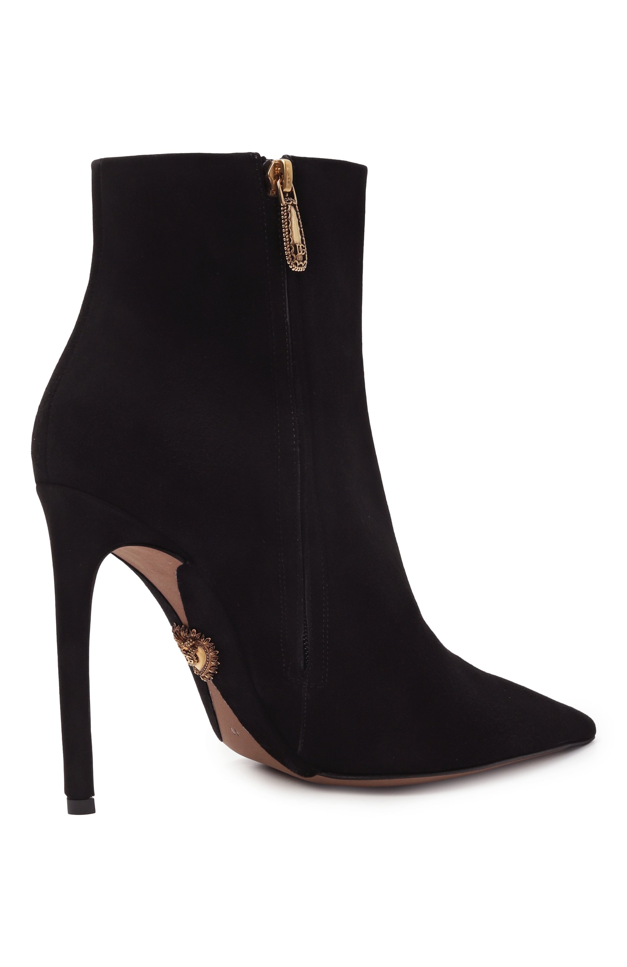 Замшевые ботильоны devotion 105 DOLCE & GABBANA, арт. CT1084/A1275, фото 5