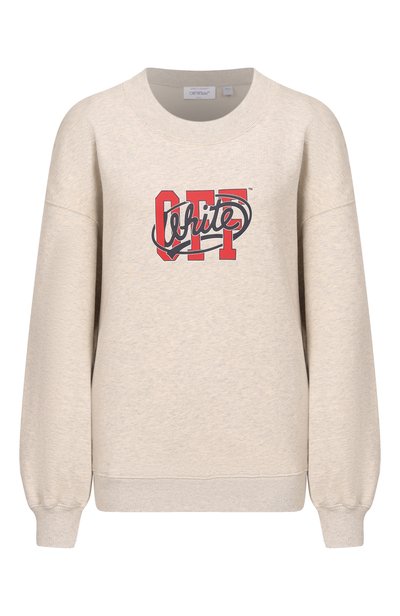 Женский хлопковый свитшот OFF-WHITE, арт. 2FE00513T