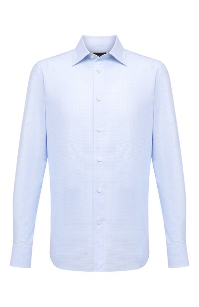 Хлопковая сорочка ZEGNA, арт. 801420/9MS0PA, фото 1