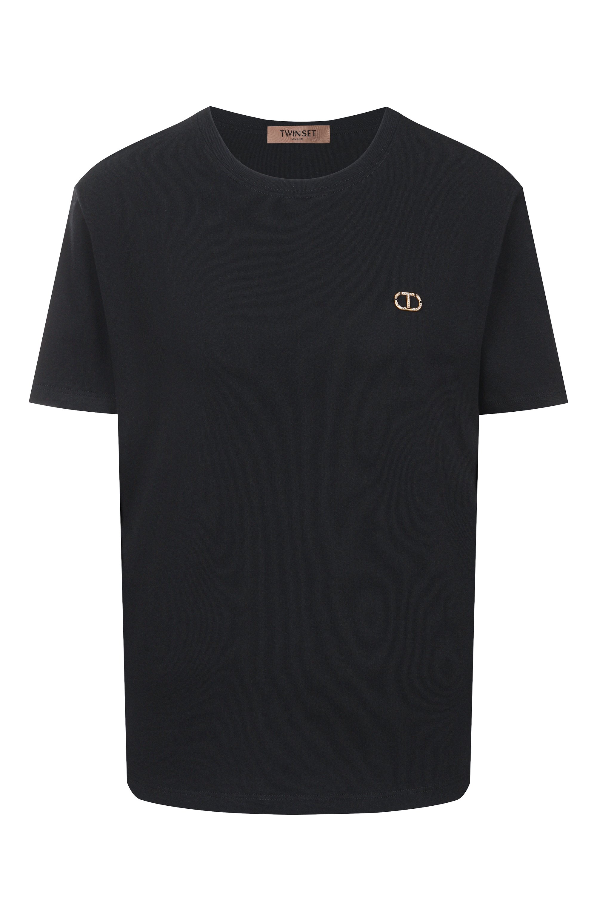 Хлопковая футболка TWINSET, арт. 251TP2074, фото 1