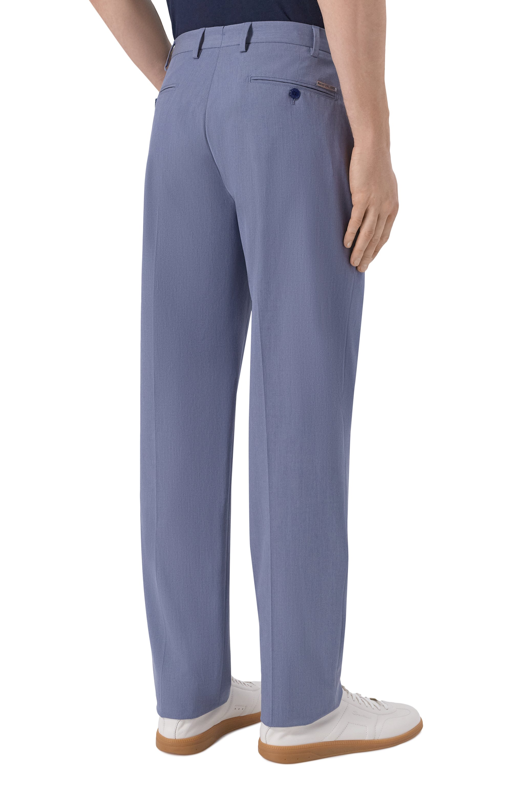 Брюки из хлопка и шелка STEFANO RICCI, арт. M1T6100111/CTKE1U, фото 4