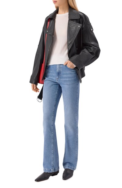 Джинсы BOSS голубого цвета по цене 29050 руб., арт. 50552438, фото 2 Джинсы BOSS, арт. 50552438, фото 2