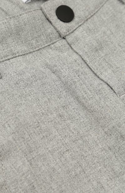 Хлопковые брюки прямого кроя GIVENCHY, арт. H04006, фото 3