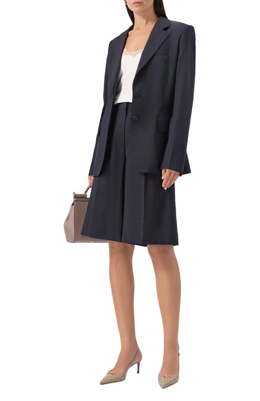 Шорты из шерсти и шелка MVST D031/3038 Синий  D031/3038 Фото 2