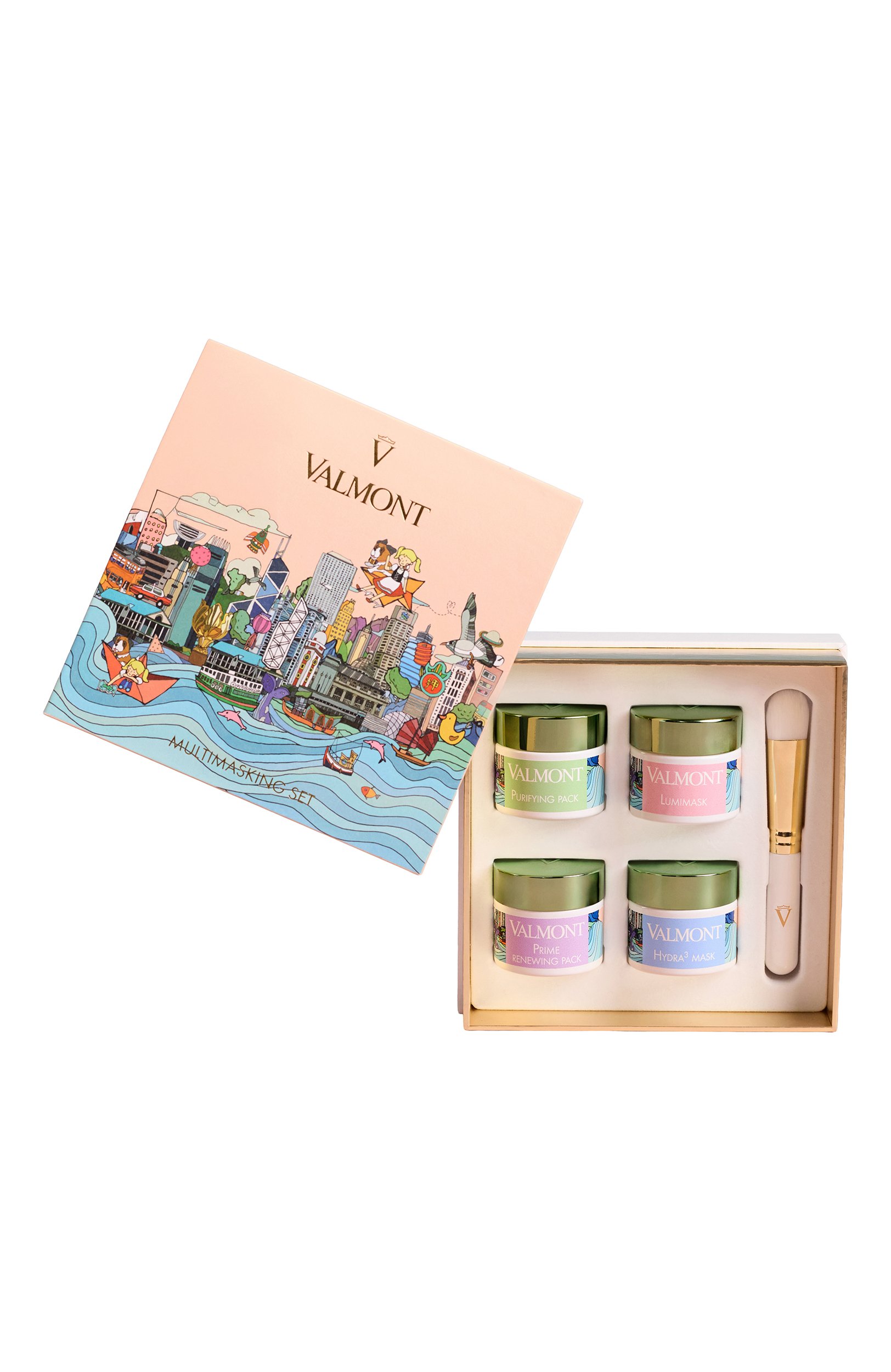 Набор масок для лица с кистью 2026 multimasking set (4x15ml) VALMONT, арт. 706181, фото 4
