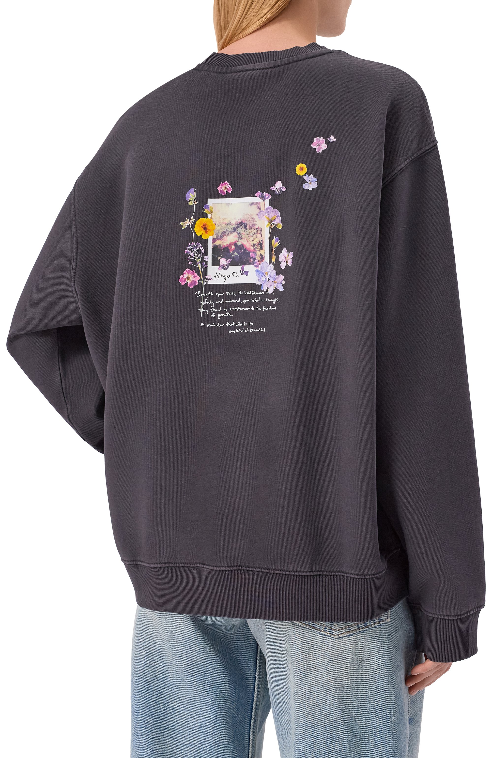 Хлопковый свитшот HUGO, арт. 50561052, фото 4