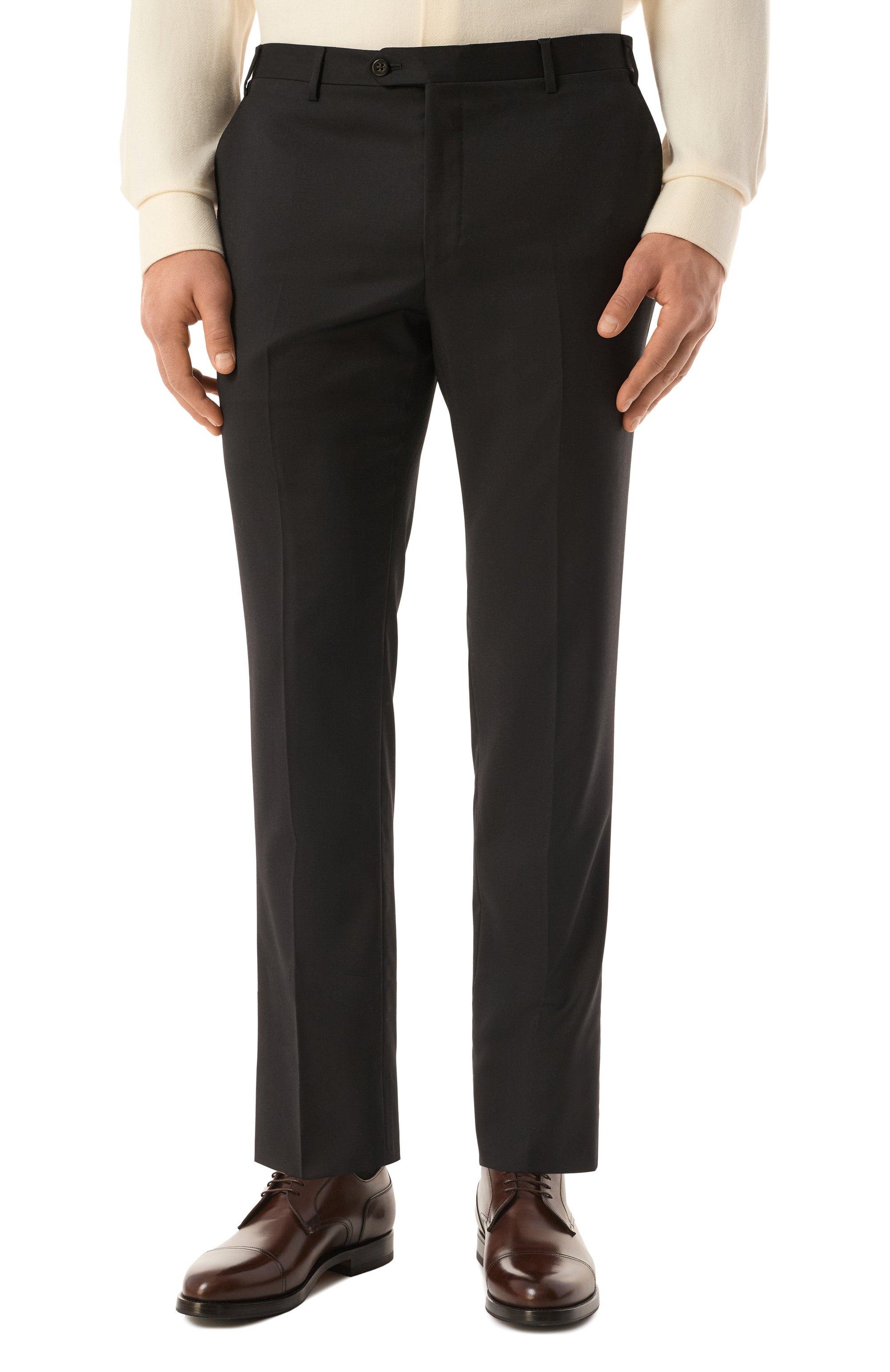 Шерстяные брюки CORNELIANI, арт. 945002-9418150, фото 3