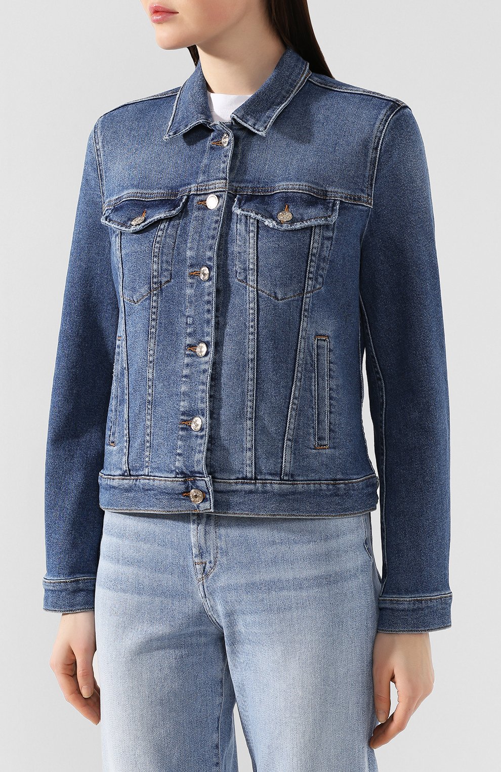 Джинсовые куртки 7 FOR ALL MANKIND, арт. JSCM1200CI, фото 3