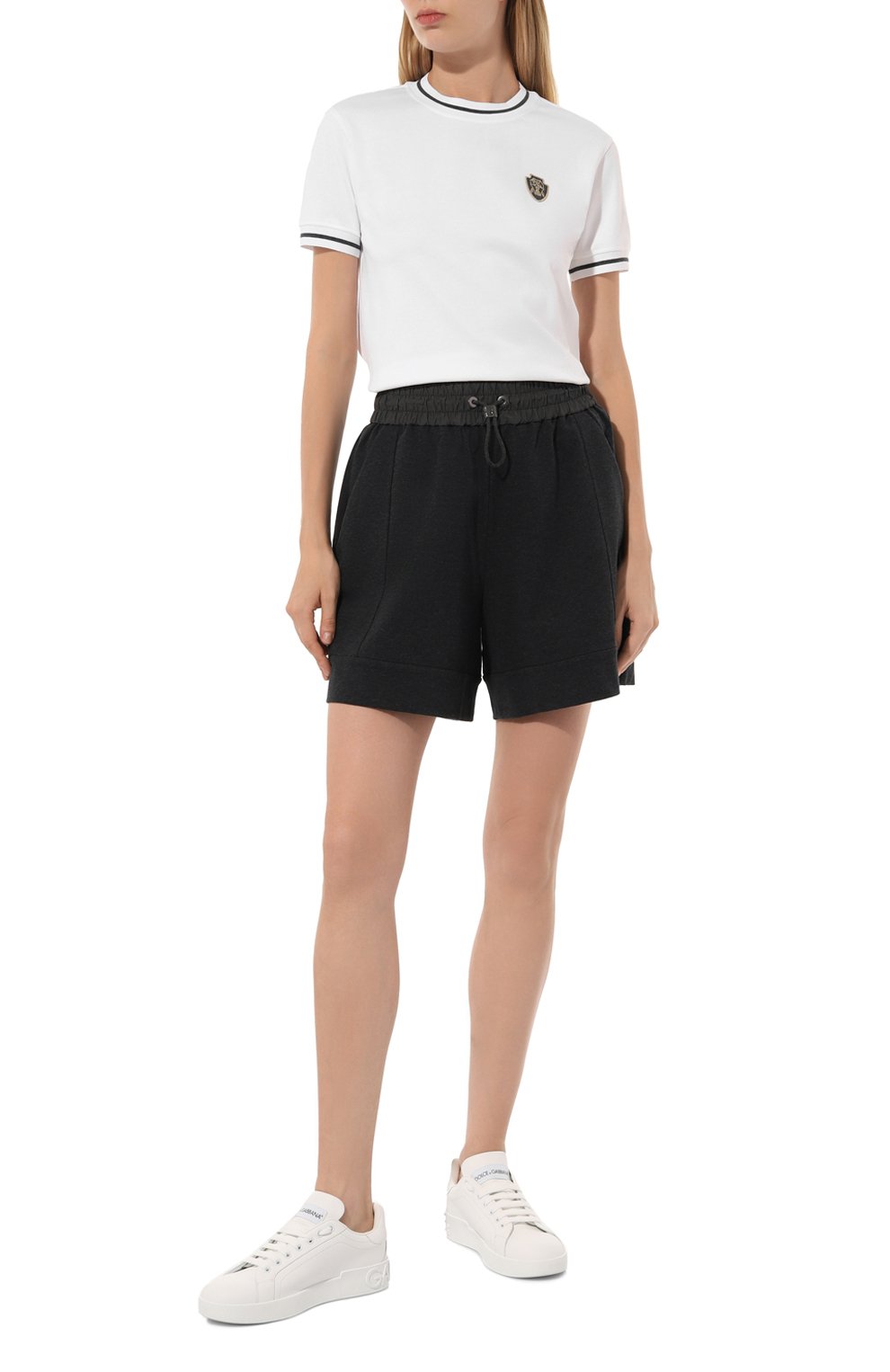 Хлопковая футболка BRUNELLO CUCINELLI, арт. ML824B1435, фото 2