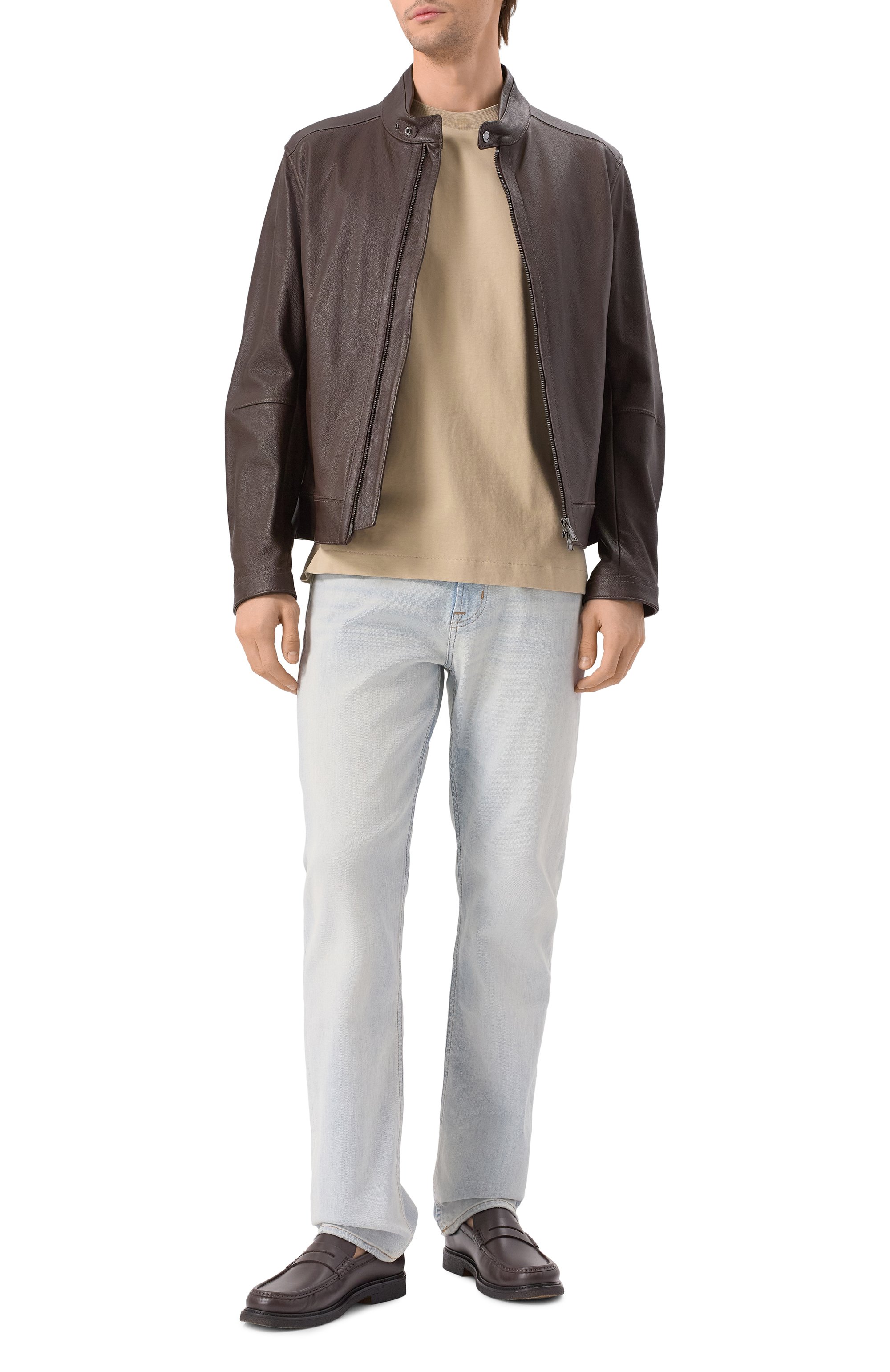 Кожаная куртка BOSS, арт. 50532475, фото 2