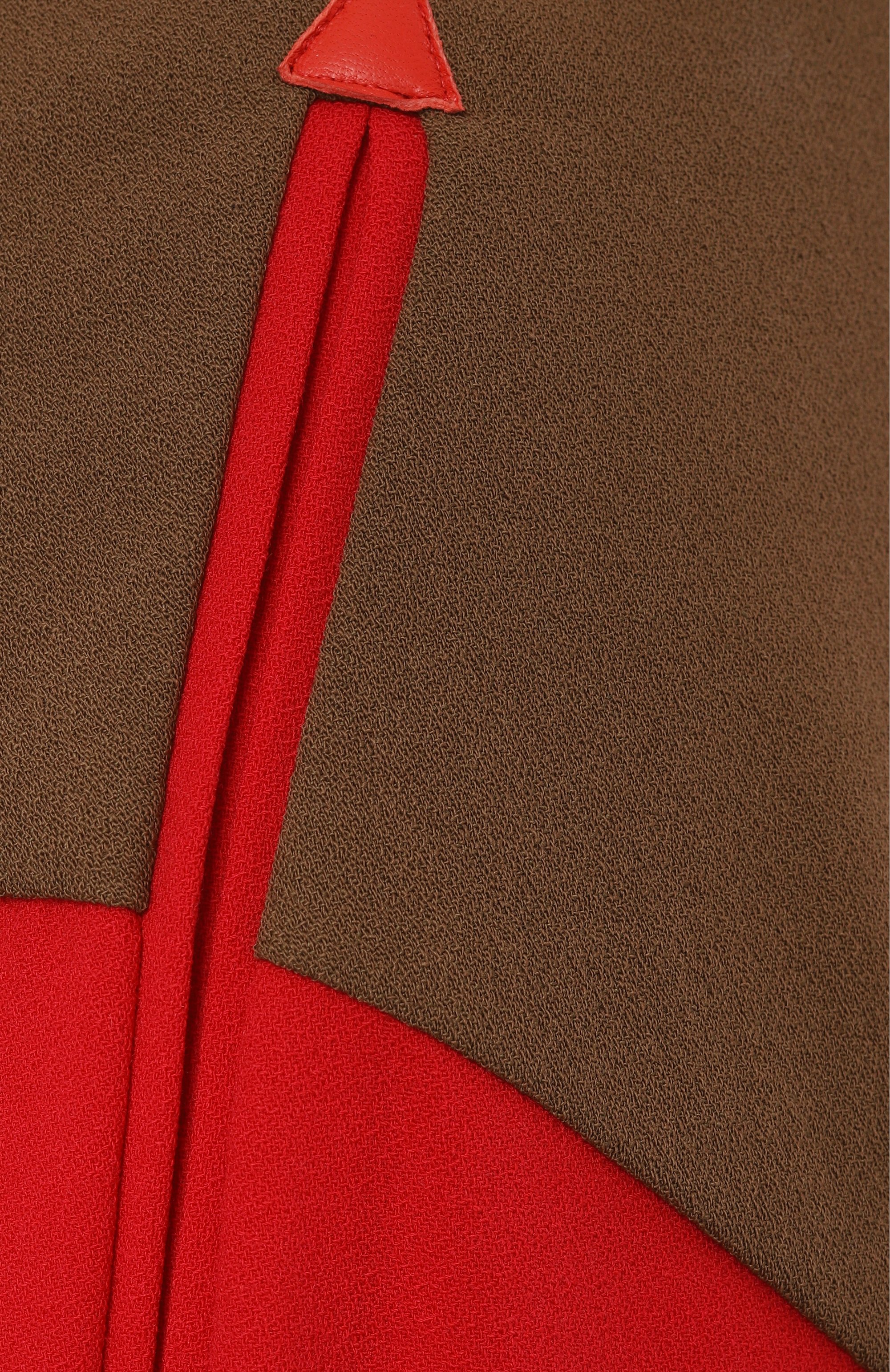 Шерстяные брюки ULYANA SERGEENKO коричневого цвета по цене 275000 руб., арт. PNT003FW24RESORT 1834Т24, фото 6 Шерстяные брюки ULYANA SERGEENKO, арт. PNT003FW24RESORT 1834Т24, фото 6