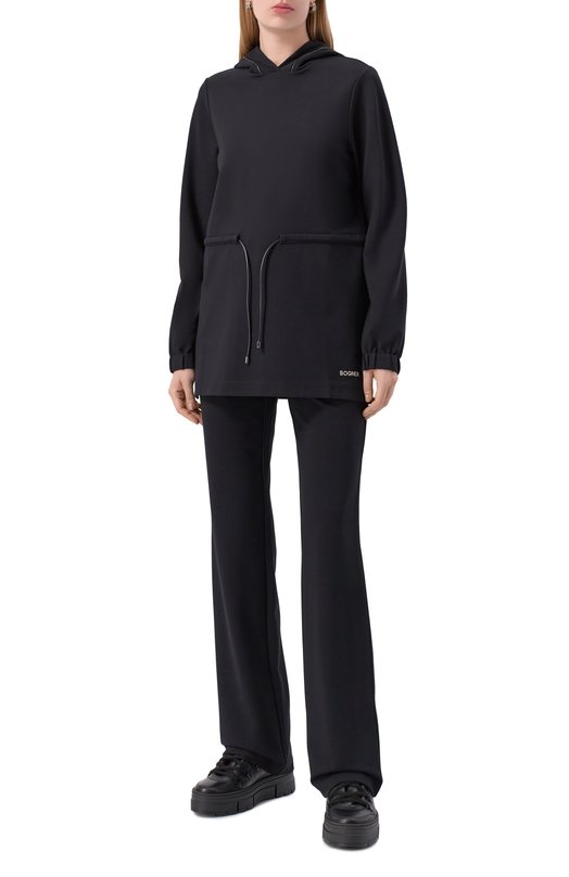 Худи из вискозы Bogner 86207812 Чёрный  86207812 Фото 2