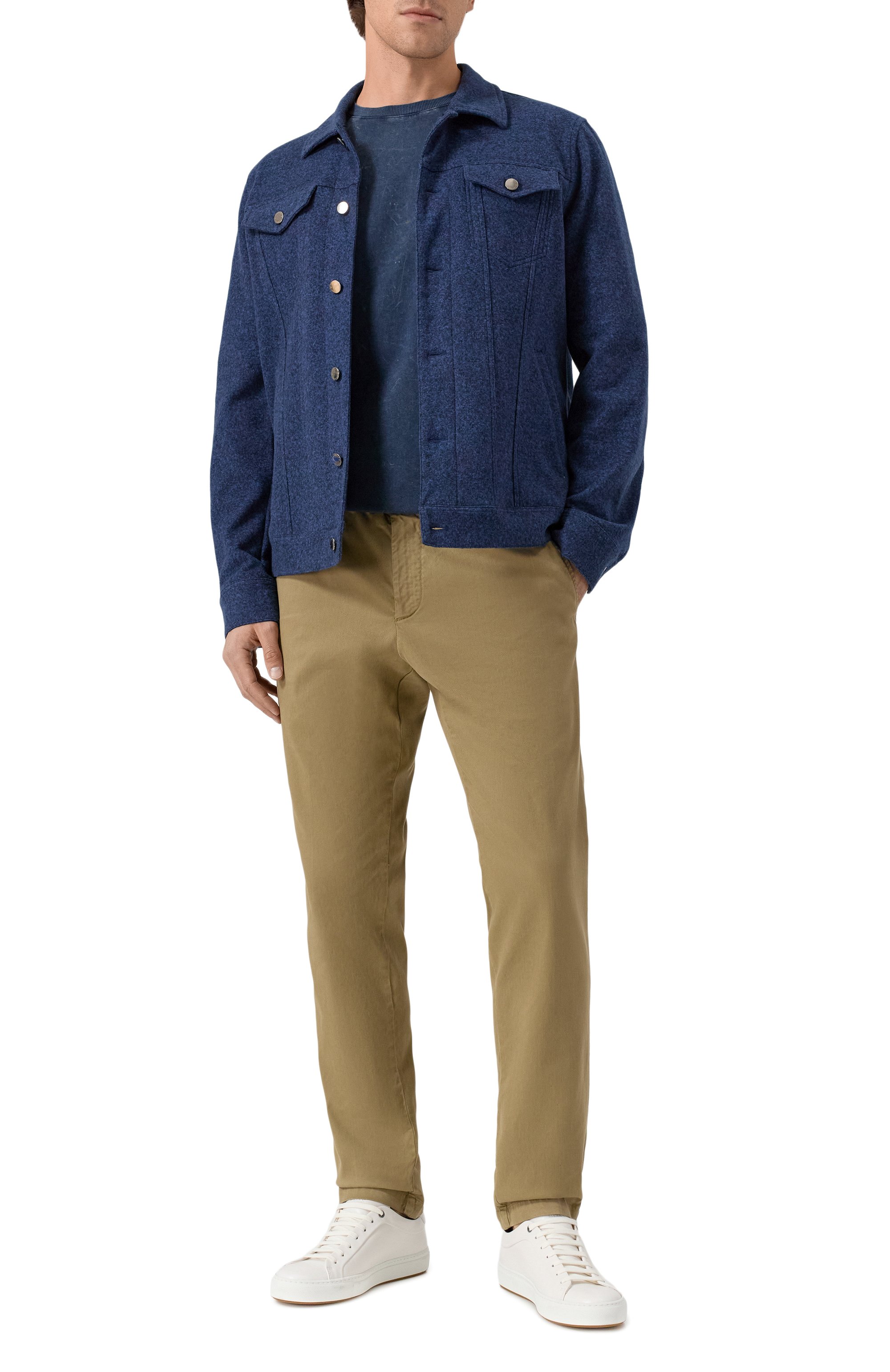 Хлопковая футболка WHITE SAND, арт. 25WSU40/650-DT, фото 2