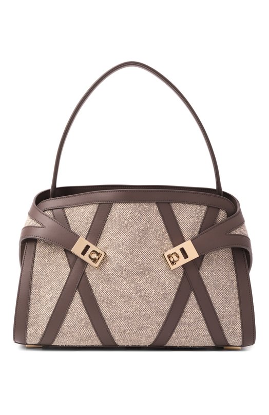 Сумка Hug medium Ferragamo 21A291/786 Бежевый 21A291/786