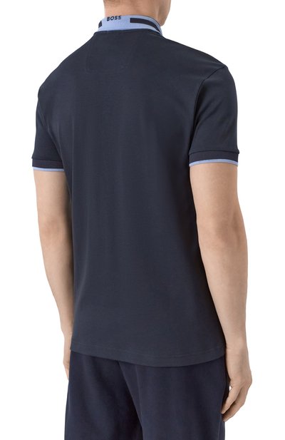 Хлопковое поло BOSS GREEN, арт. 50533272, фото 4