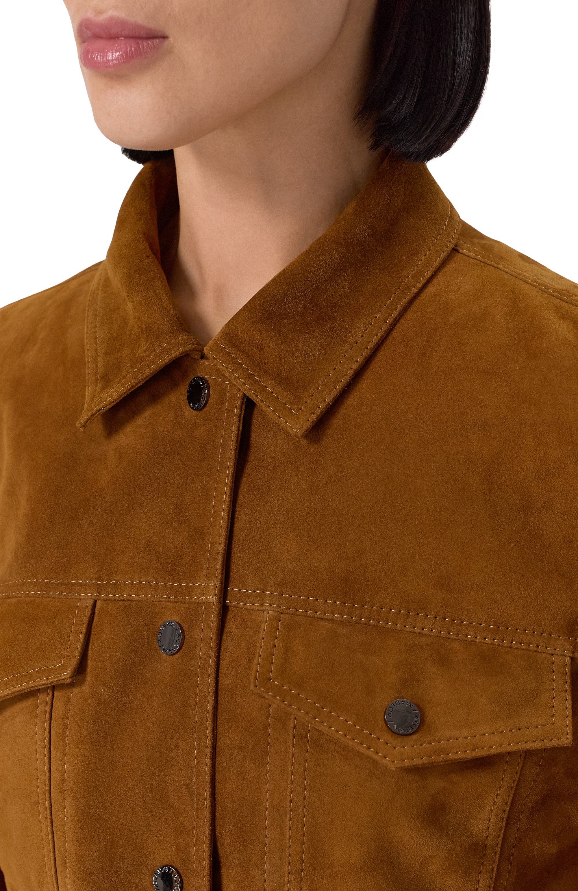 Замшевая куртка MASLOV, арт. MDZ02, фото 6