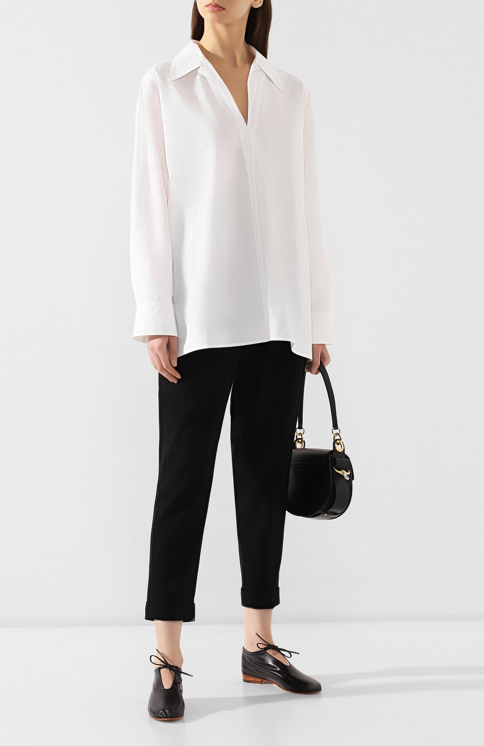 Хлопковая рубашка ACNE STUDIOS, арт. AC0012, фото 2