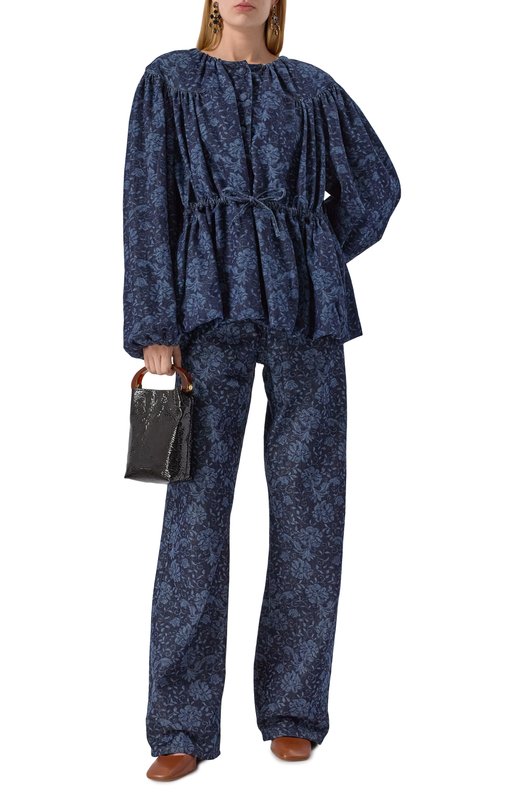 Джинсовая куртка Dries Van Noten 251-010511-1557 Синий  251-010511-1557 Фото 2