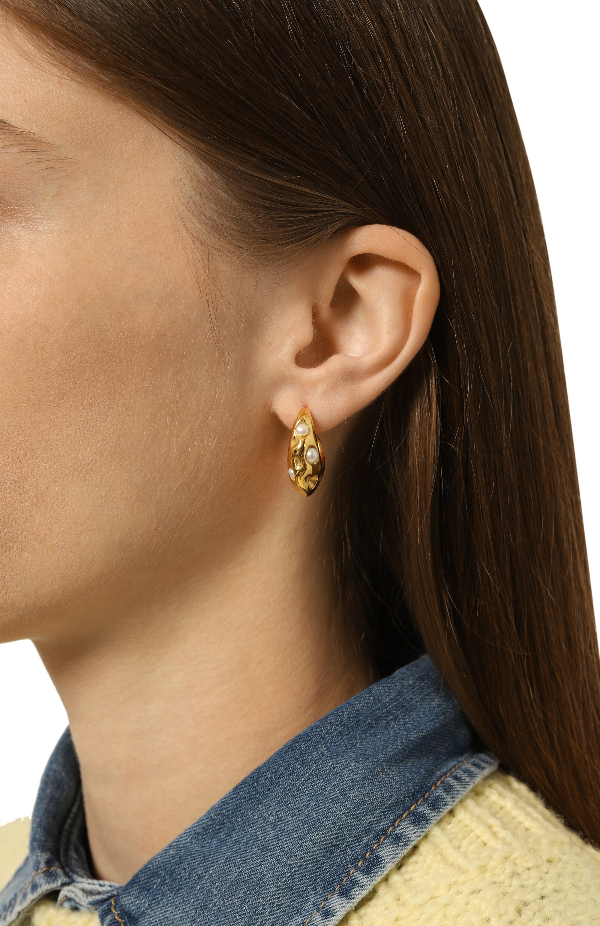 Серьги BONVO, арт. VAGUE PEARL, фото 2