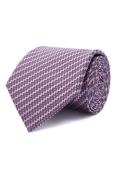 Мужской шелковый галстук CANALI, арт. 18/HJ02841