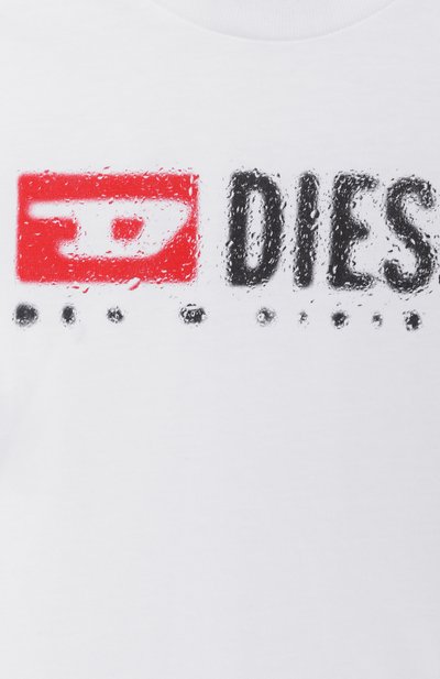 Хлопковая футболка DIESEL, арт. J02475/00YI9, фото 3