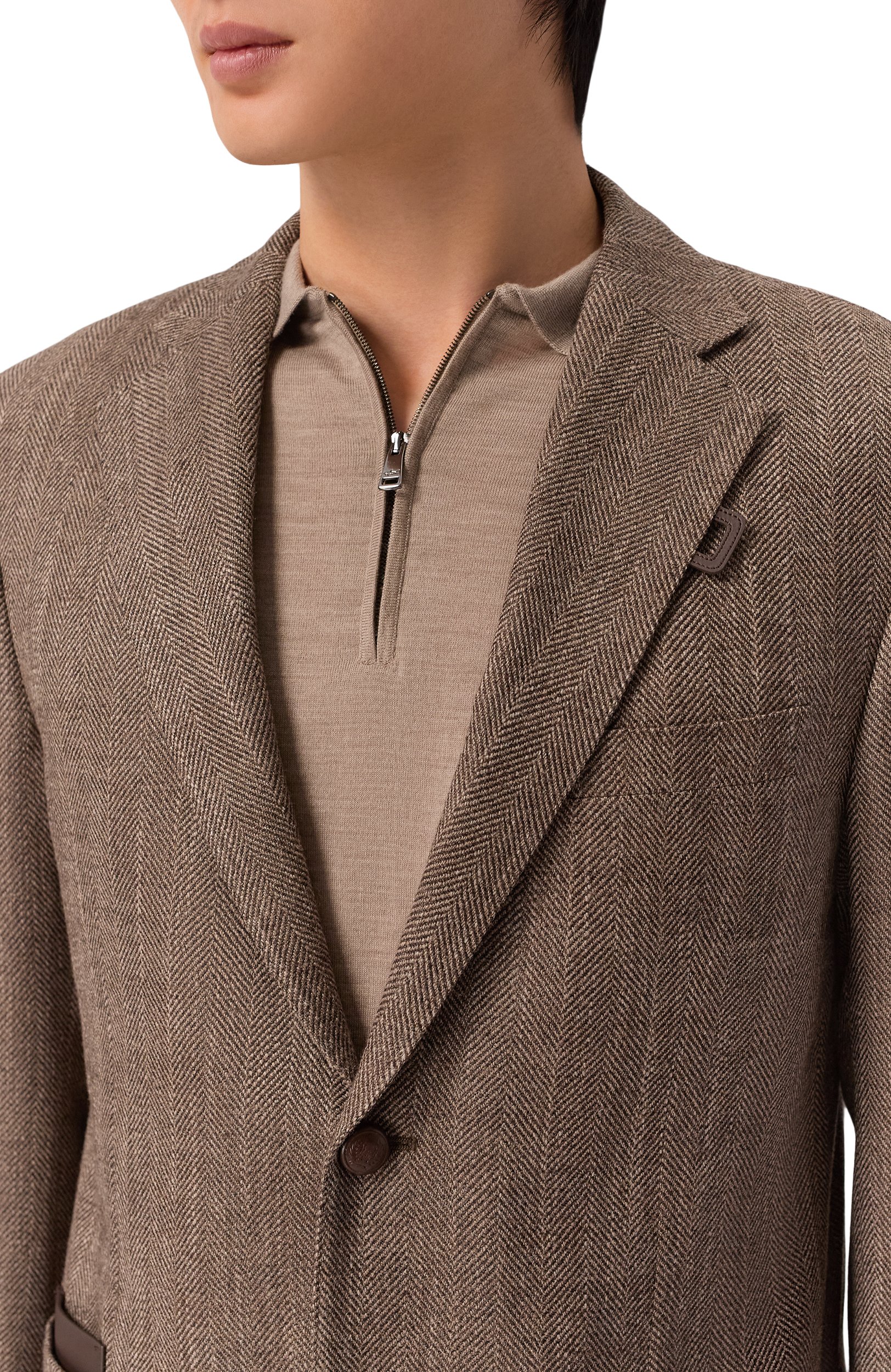 Пиджак из шерсти и шелка CORNELIANI, арт. 28XG66/2A16249, фото 5