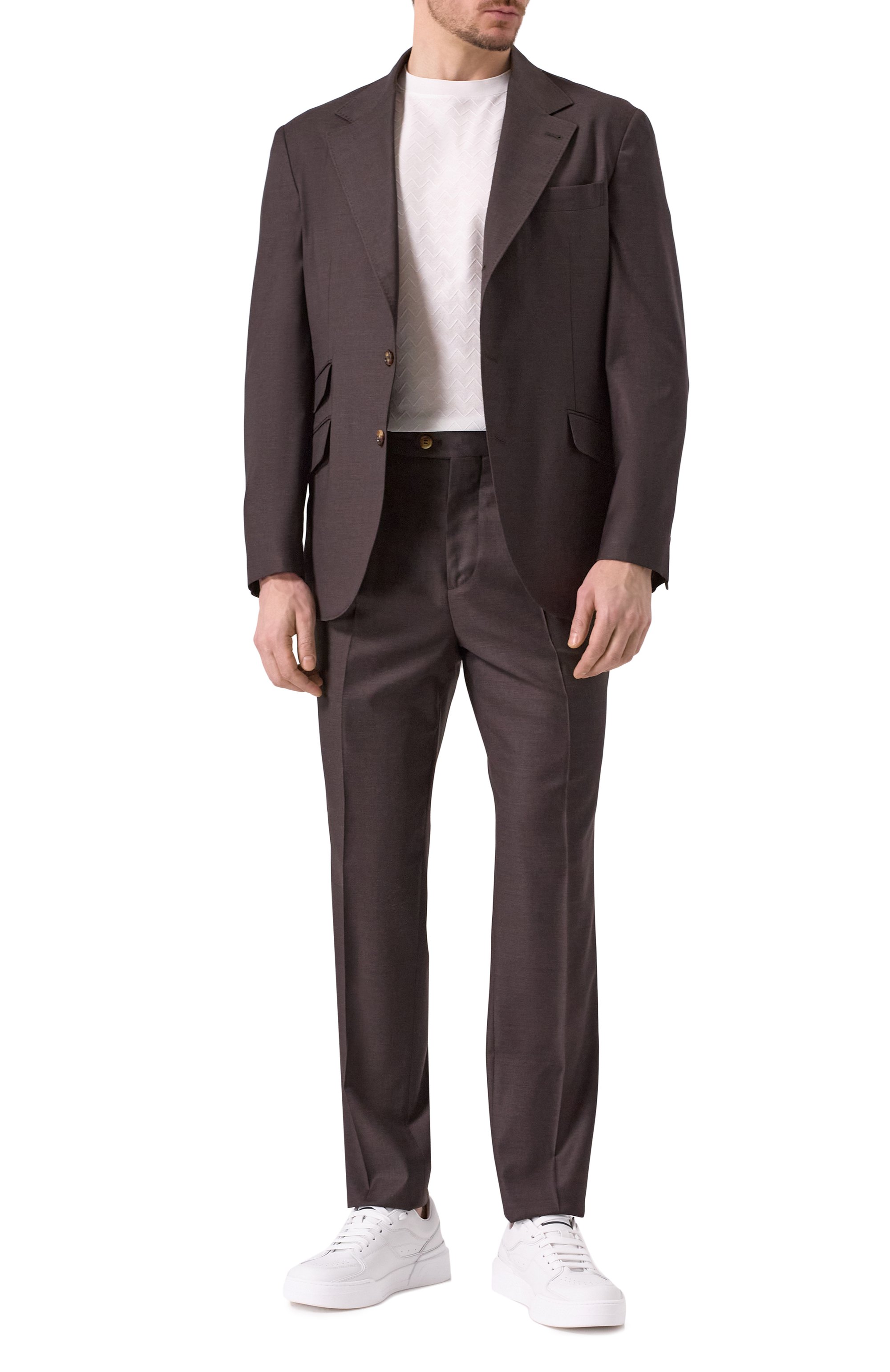 Шерстяной костюм BRUNELLO CUCINELLI, арт. MB423LDWH, фото 2