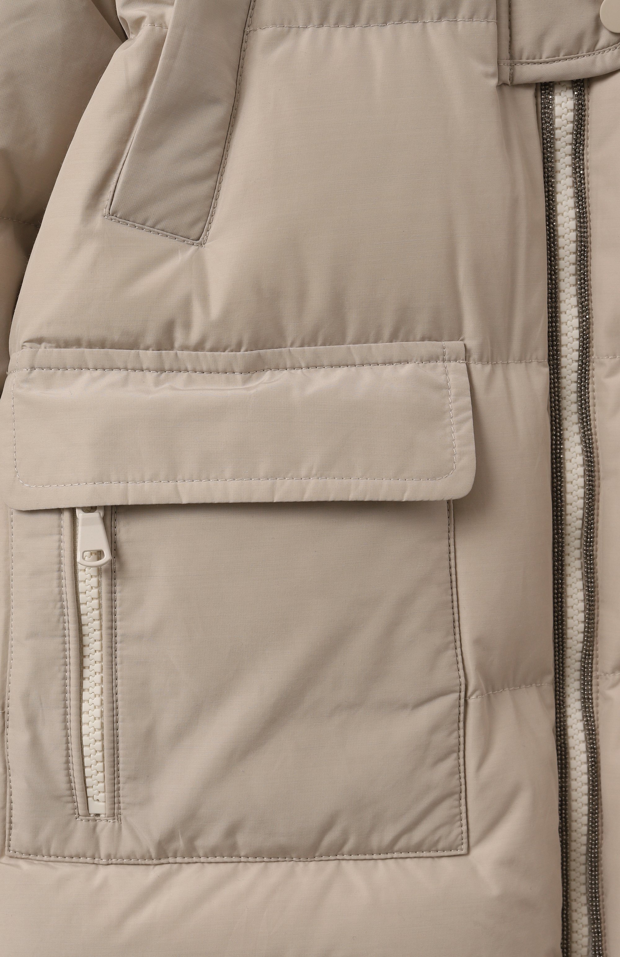 Пуховое пальто BRUNELLO CUCINELLI, арт. BB574J438A, фото 3