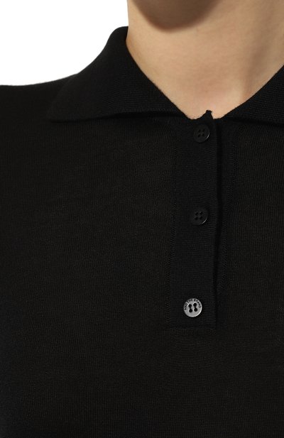 Кашемировое поло AND THE BRAND, арт. W24-PL001-1601-900, фото 5