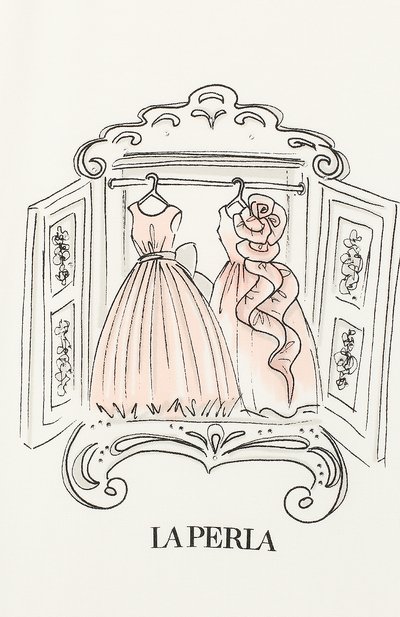 Пижама из вискозы LA PERLA, арт. 51111/2A-6A, фото 5