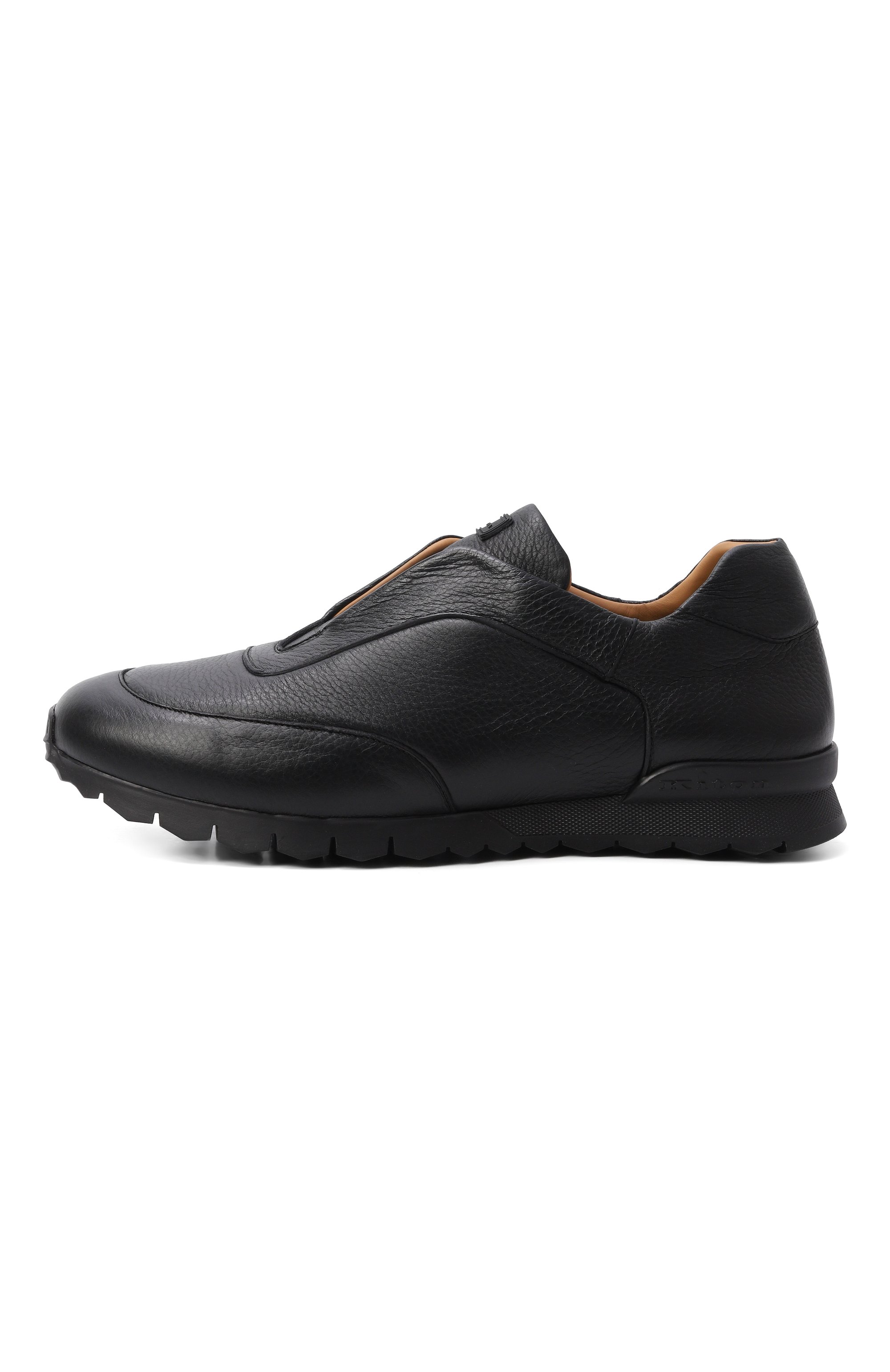 Кожаные кроссовки KITON, арт. USSA107N00126, фото 3