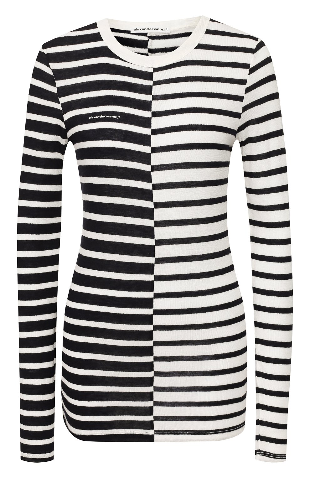 Лонгслив из смеси вискозы и льна ALEXANDERWANG.T, арт. 4CC1201084, фото 1