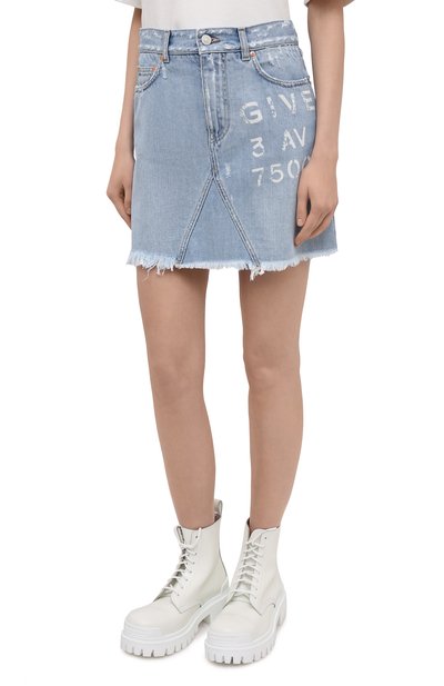 Джинсовая юбка GIVENCHY, арт. BW40GL50D1, фото 3