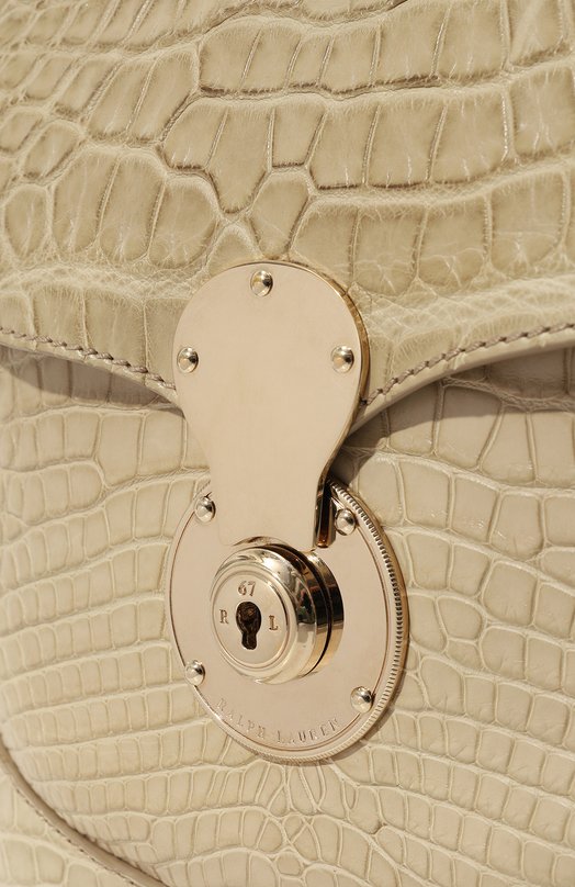 Сумка Ricky Drawstring large Ralph Lauren Бежевый, фото 3