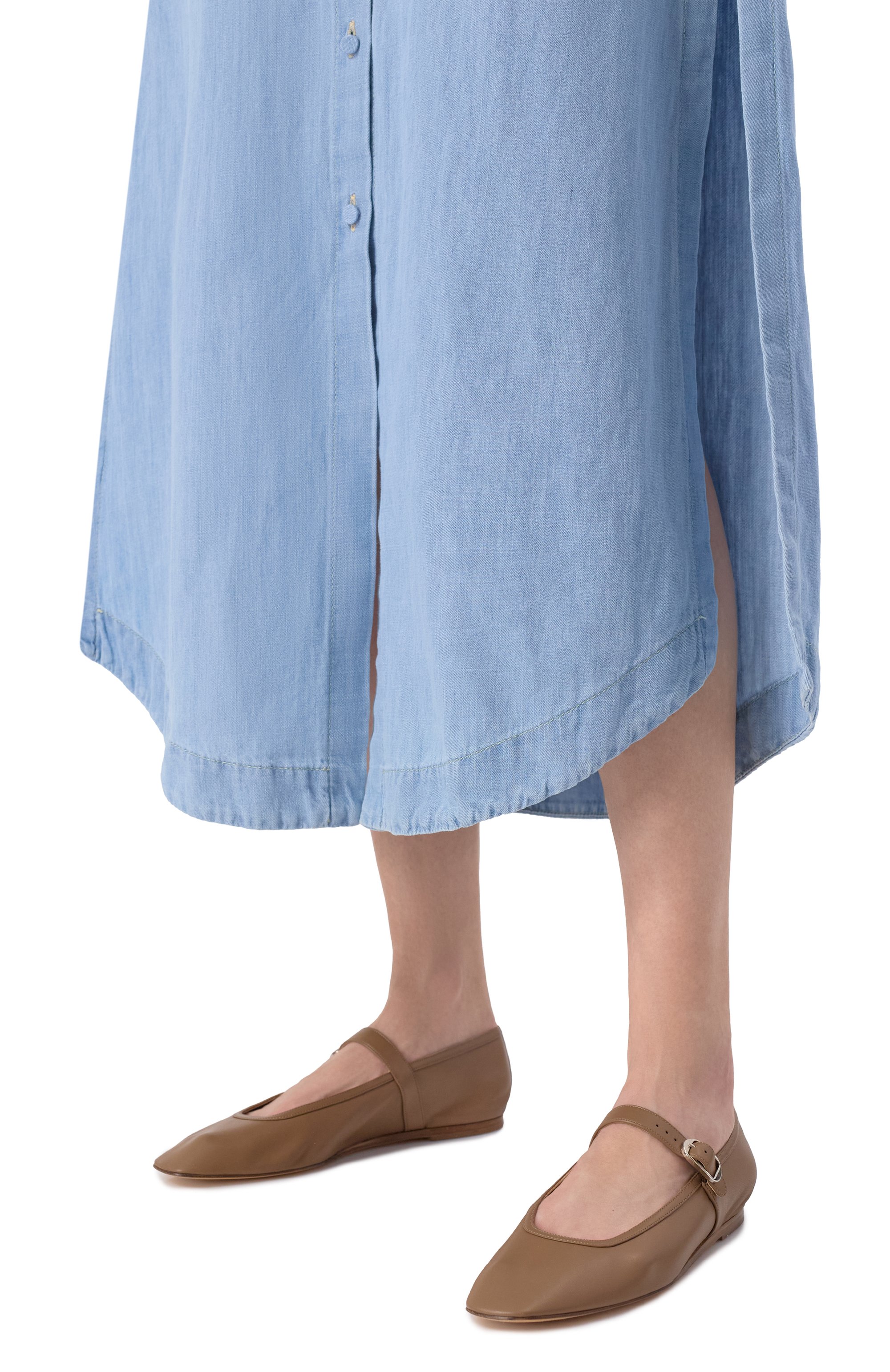 Кожаные балетки mary jane LE MONDE BERYL, арт. BMJ-LEA-TAU, фото 3